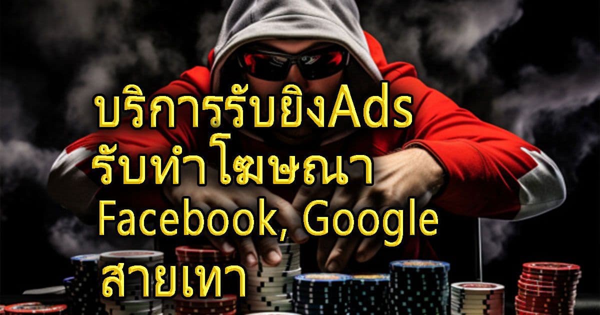 ตัวอย่างงานโฆษณาออนไลน์ของทีม myads.dev
